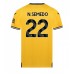 Wolves Nelson Semedo #22 Hjemmedrakt 2023-24 Kortermet